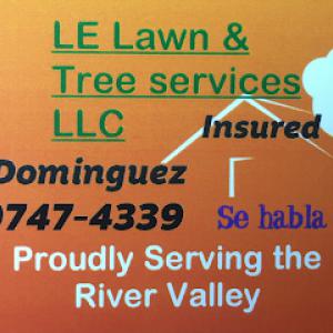 L E Tree services