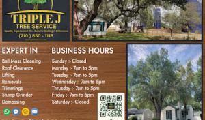 Triple J Tree Service/Your Quality Tree Service In San Antonio/20+Years In The Industry