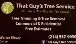 That guys tree service