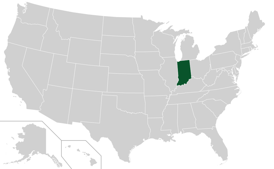 Coverage map for American Crabapple in the US