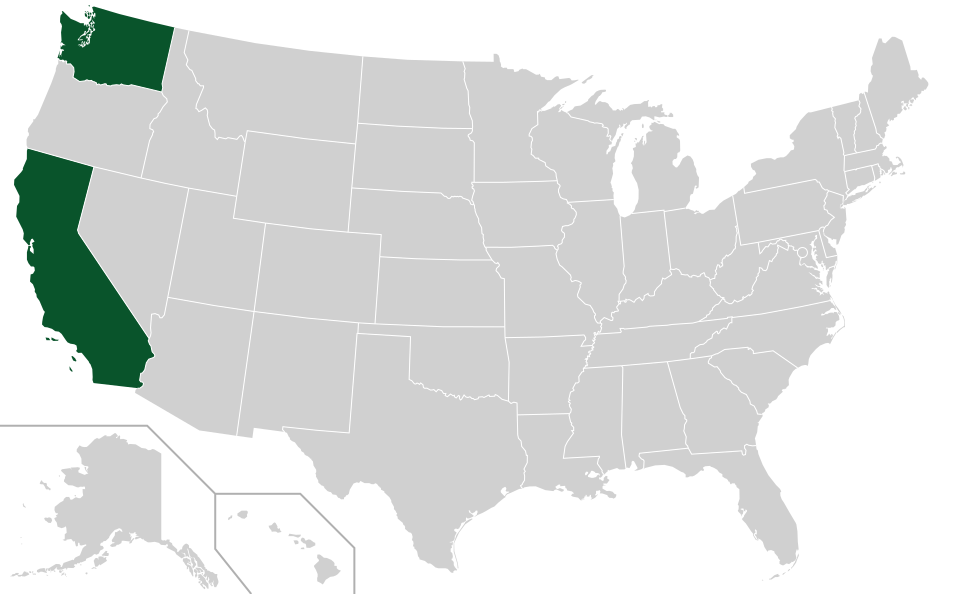 Coverage map for Atlas Cedar in the US