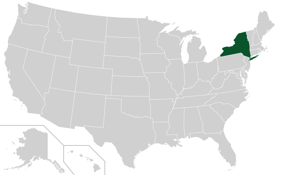 Coverage map for Downy Hawthorn in the US
