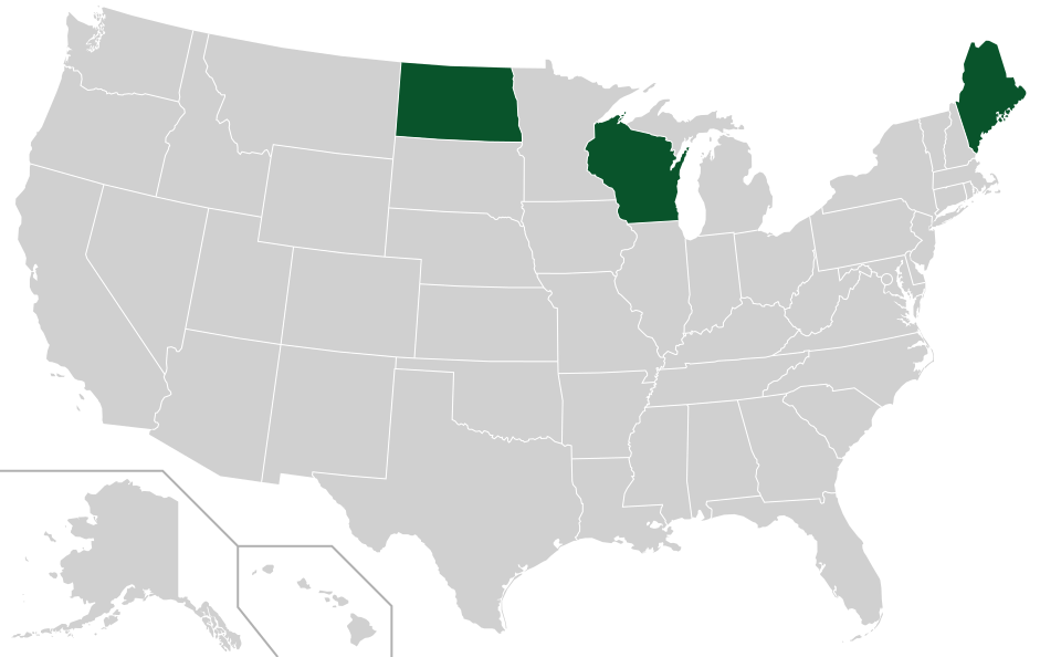 Coverage map for Jack Pine in the US