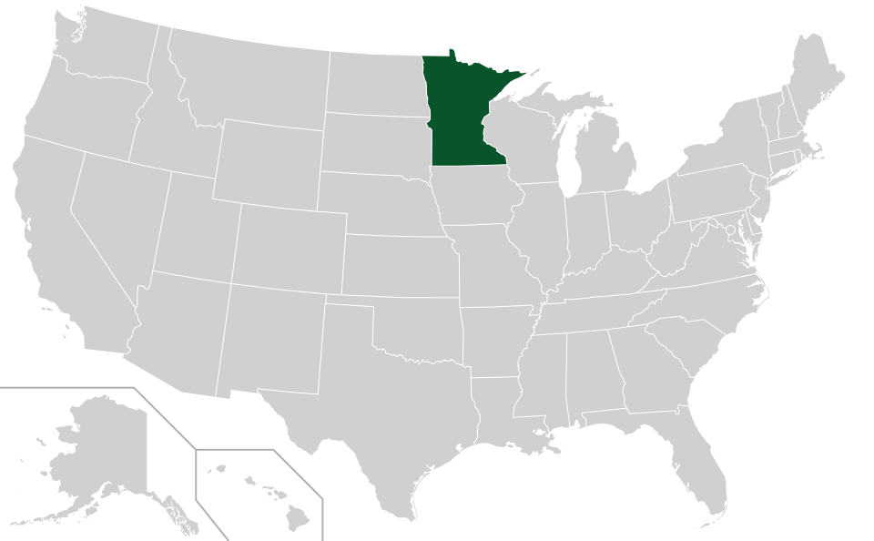 Coverage map for Northern Pin Oak in the US