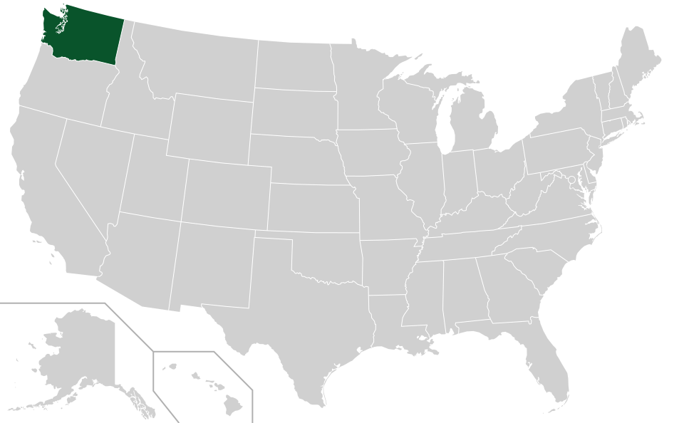Coverage map for Pacific Silver Fir in the US