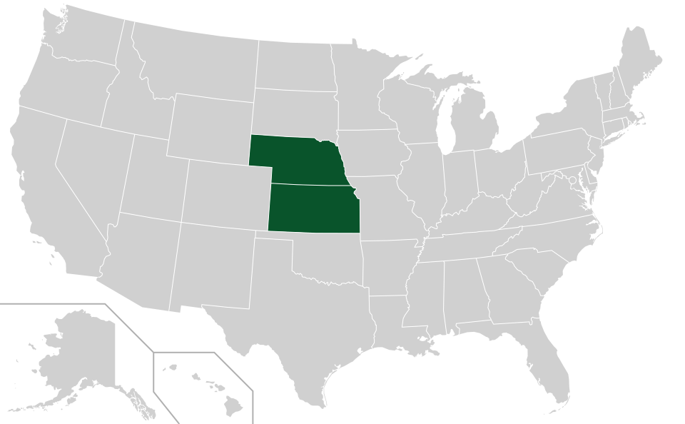 Coverage map for Prairie Crabapple in the US