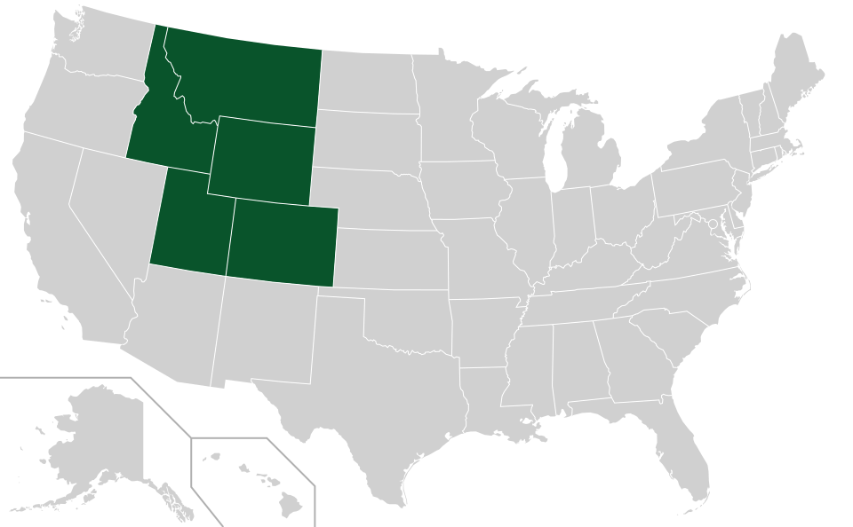 Coverage map for Rocky Mountain Maple in the US
