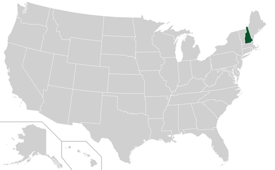 Coverage map for Staghorn Sumac in the US