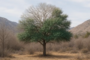 Acacia Baileyana in Winter
