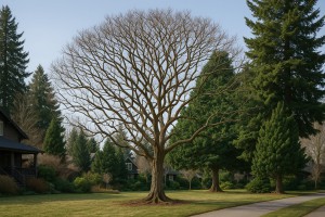 African Tulip Tree in Winter
