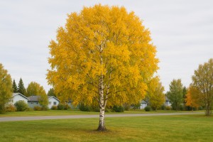 Alaska Birch in Autumn