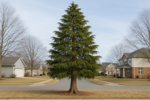 Alaska Cedar in Winter