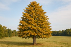 Alaska Yellow Cedar in Autumn