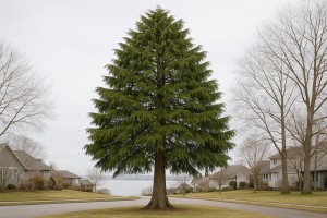 Alaska Yellow Cedar in Winter
