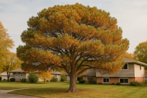 Aleppo Pine in Autumn