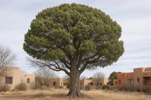 Alligator Juniper in Winter