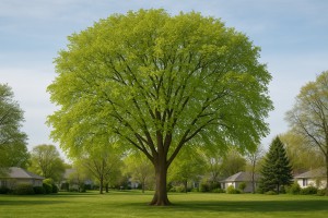 American Elm in Spring
