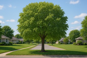 American Hophornbeam in Summer