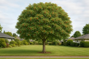 American Mountain Ash in Summer