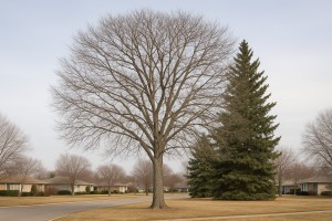 American Mountain Ash in Winter