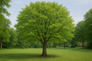 American Persimmon in Spring