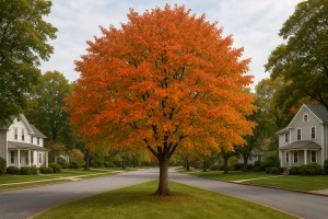 American Plum in Autumn