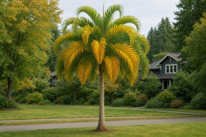Areca Palm in Autumn