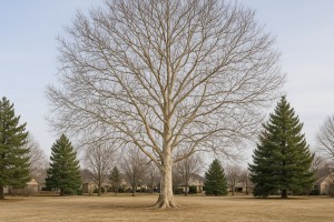 Arizona Sycamore in Winter