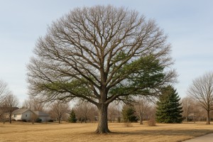Arizona White Oak in Winter