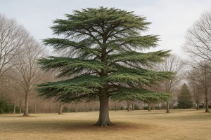 Atlas Cedar in Winter