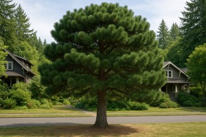 Austrian Pine in the summer