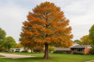 Bald Cypress in Autumn