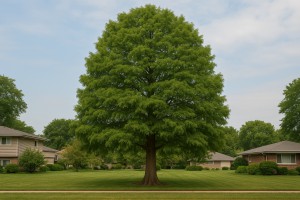 Bald Cypress in the summer