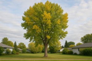 Balsam Poplar in Autumn