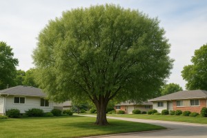 Bebb Willow in the summer