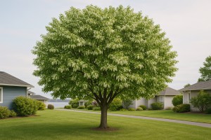 Bird Cherry in Summer