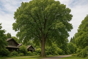 Black Cottonwood in the summer