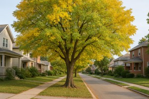 Black Locust in Autumn