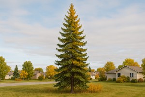 Black Spruce in Autumn
