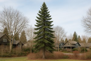 Black Spruce in Winter