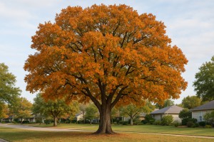 Blackjack Oak in Autumn