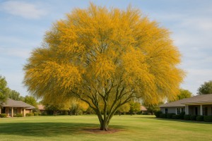 Blue Palo Verde in Autumn