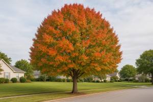 Bradford Pear in Autumn