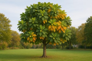 Breadfruit in Autumn
