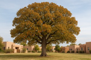 Bur Oak in Autumn