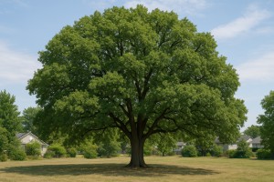 California Black Oak in the summer