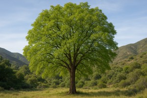 California Black Walnut in Spring