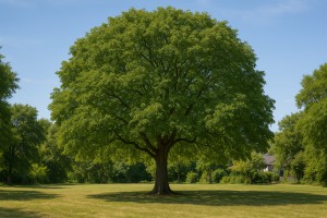 California Black Walnut (Juglans californica) in the summer