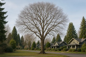 California Black Walnut in Winter