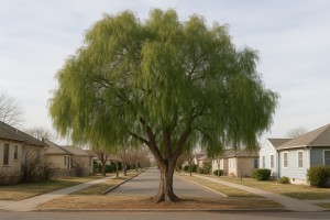 California Pepper Tree in Winter
